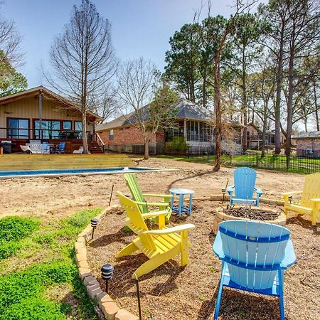Cedar Creek Lakefront Vacation Rental With Pool Gun Barrel City Buitenkant foto
