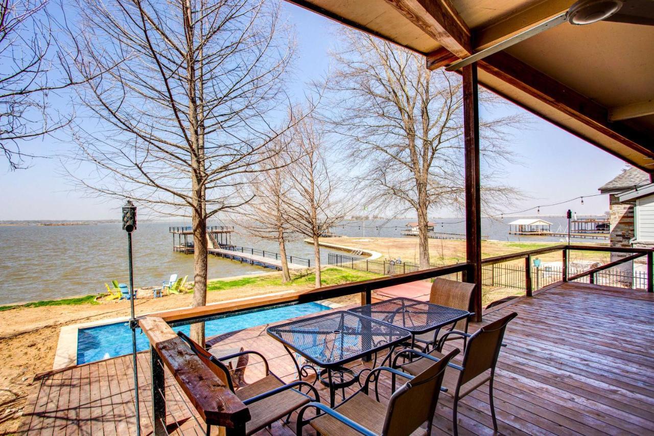 Cedar Creek Lakefront Vacation Rental With Pool Gun Barrel City Buitenkant foto