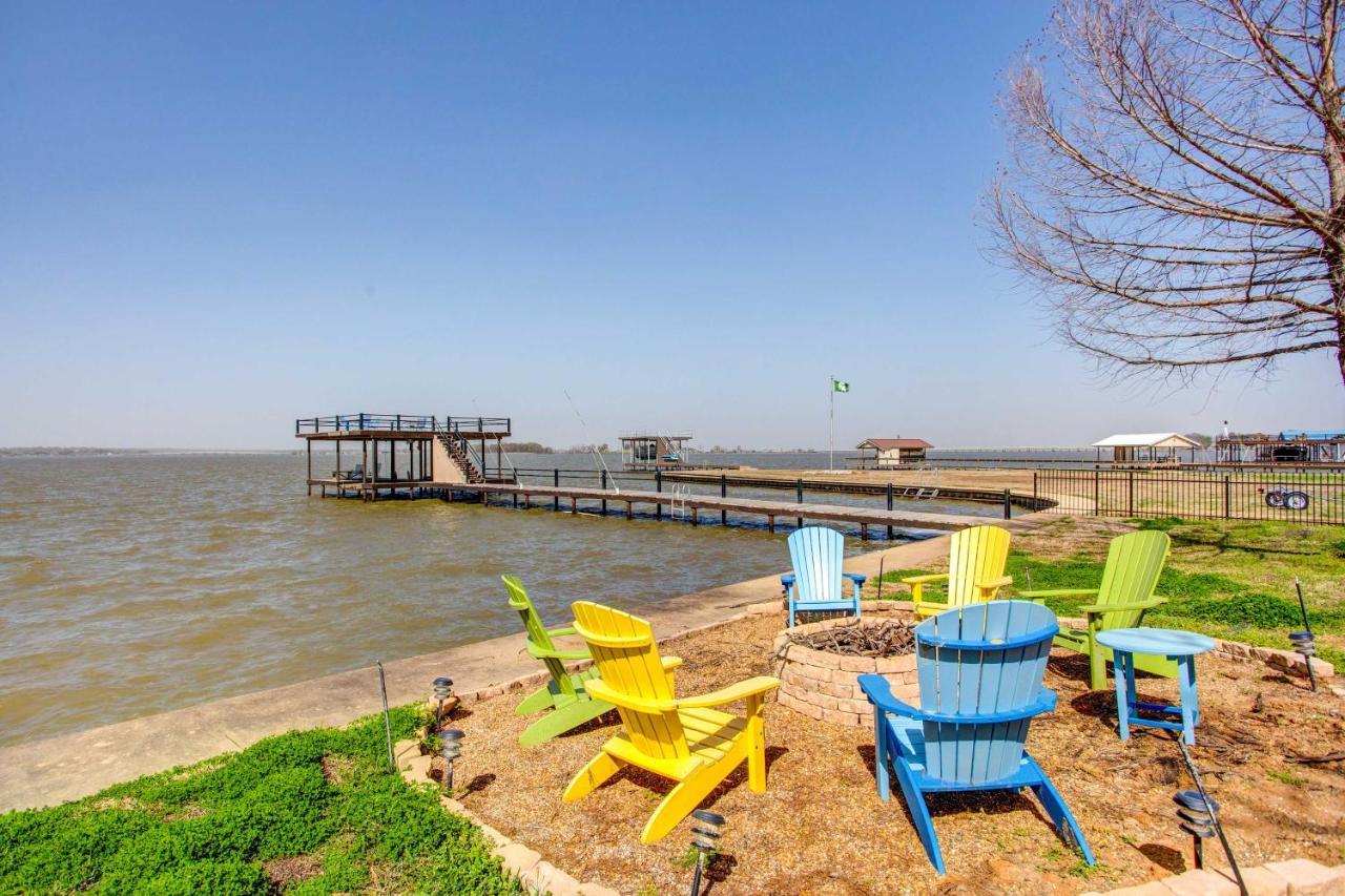 Cedar Creek Lakefront Vacation Rental With Pool Gun Barrel City Buitenkant foto